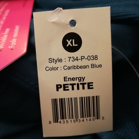 Koi Scrub Pants Women's 734-038 Caribbean Blue - Picture 9 of 11